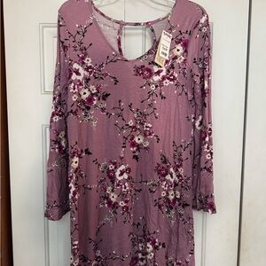 Floral Long Sleeve Dress